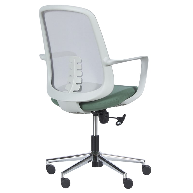Работен офис стол Carmen 7063 сив зелен